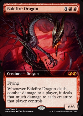 Balefire Dragon Ultimate Masters Topper